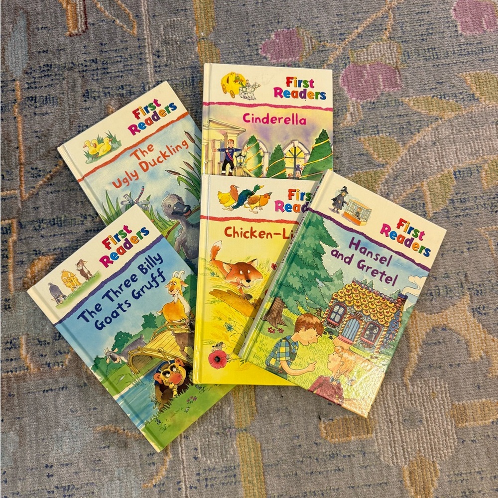 Children's Fairy Tale Five Book Set Brothers‎ Grimm First Readers